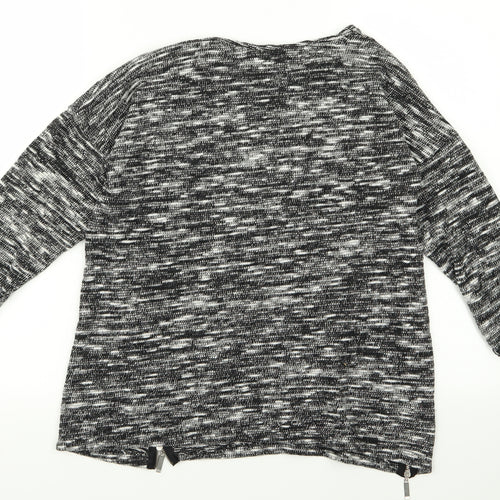 Peacocks Womens Grey   Pullover Jumper Size 12