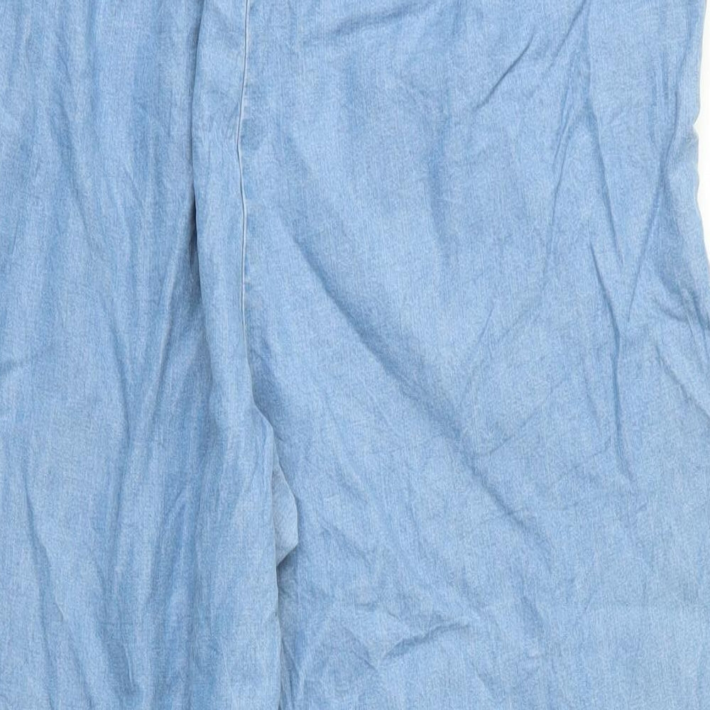 NEXT Womens Blue   Trousers  Size 14 L21 in