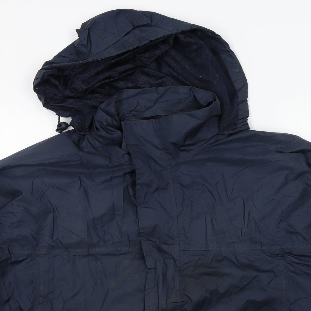 target dry Mens Blue   Rain Coat Coat Size M