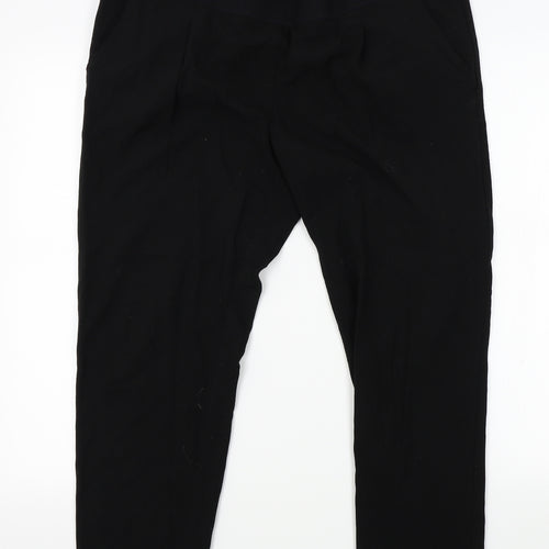 JoJo Maman Bébé Womens Black   Trousers  Size 14 L24 in