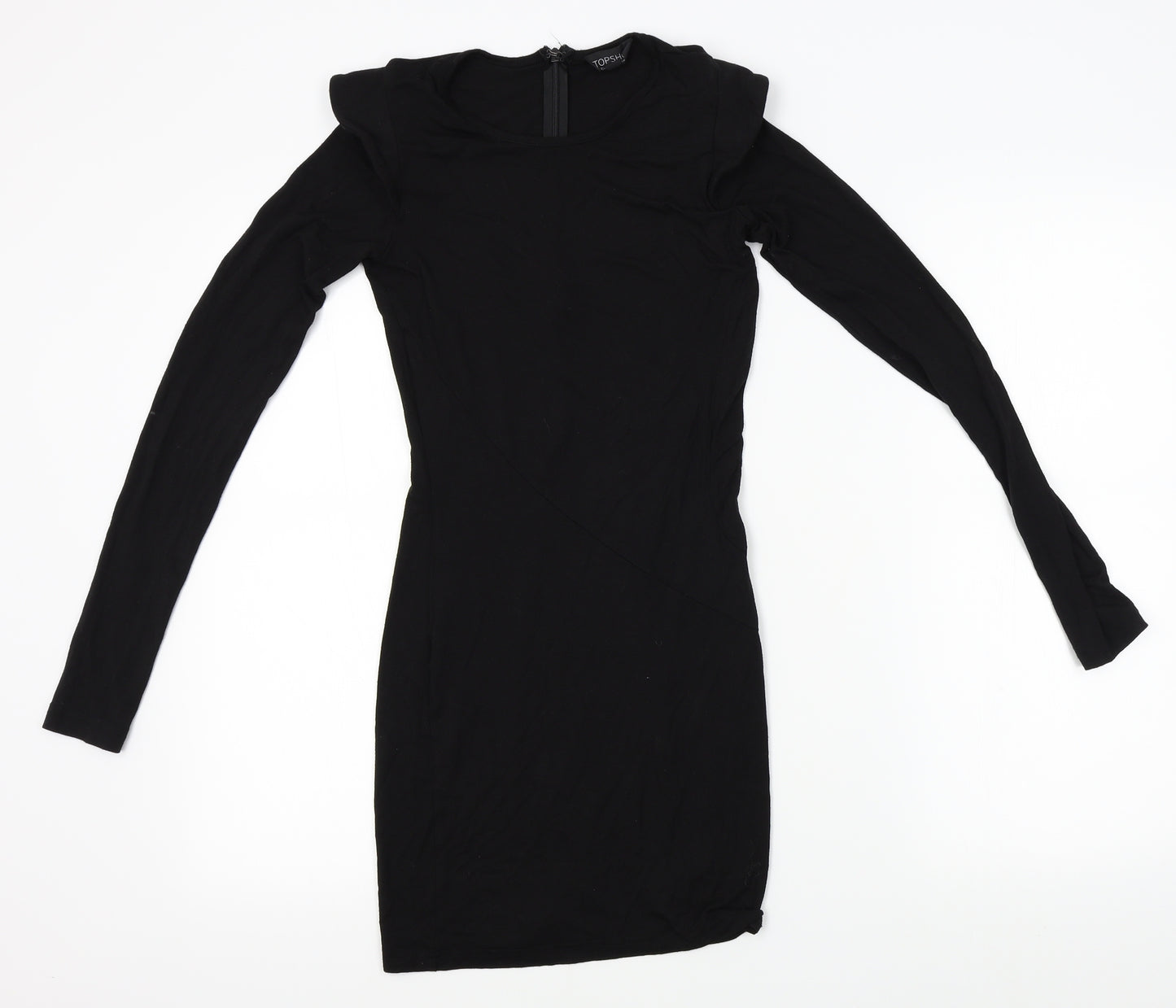 Topshop Womens Black   Pencil Dress  Size 6