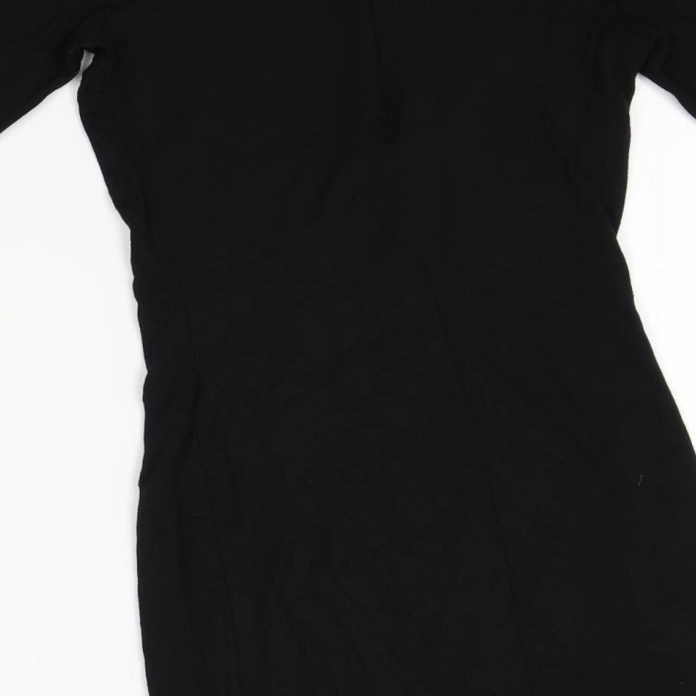 Topshop Womens Black   Pencil Dress  Size 6
