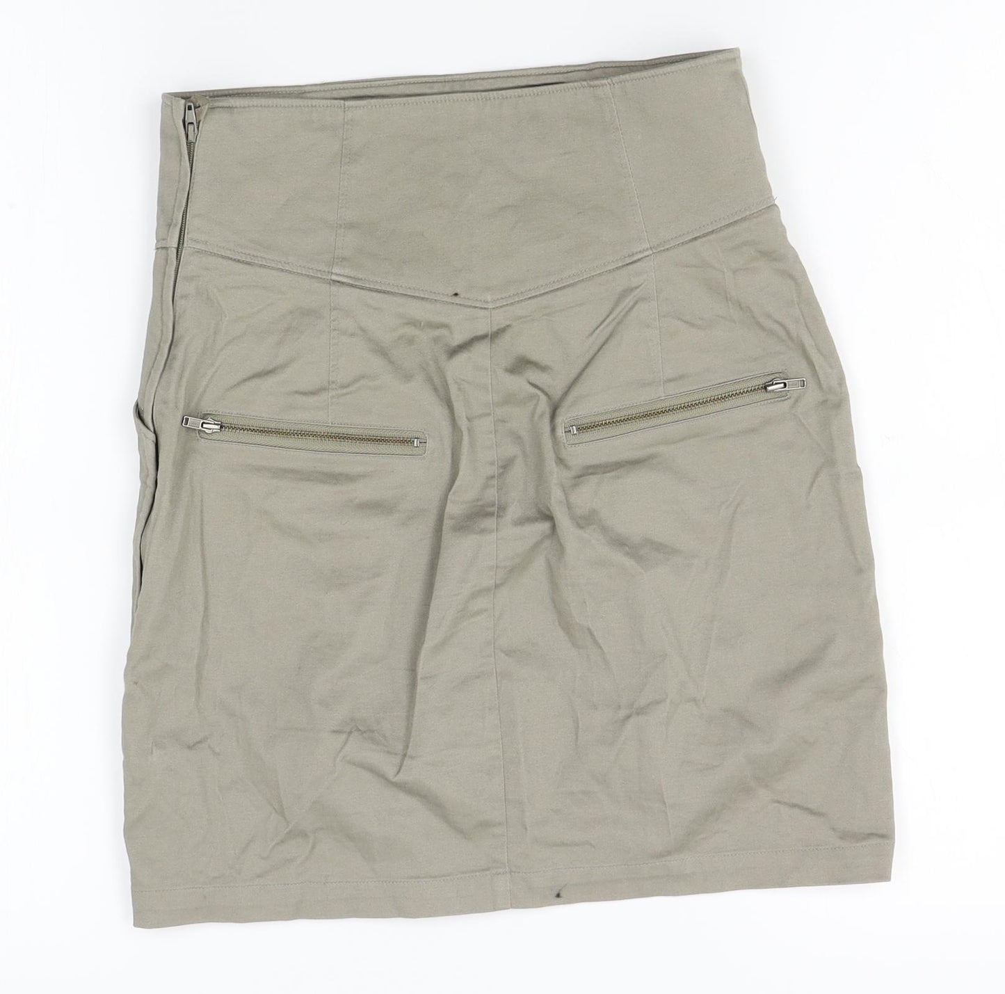 H&M Womens Beige   Straight & Pencil Skirt Size 10