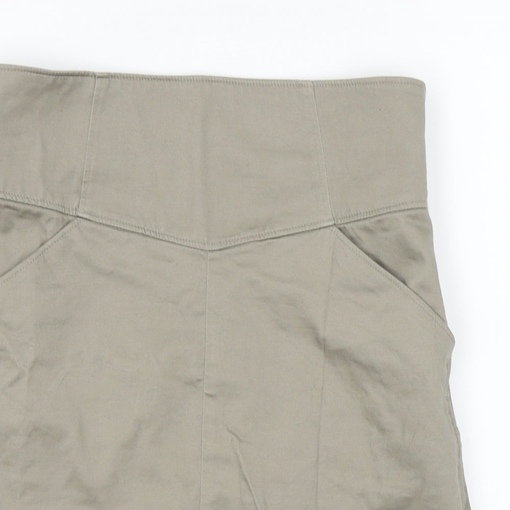 H&M Womens Beige   Straight & Pencil Skirt Size 10