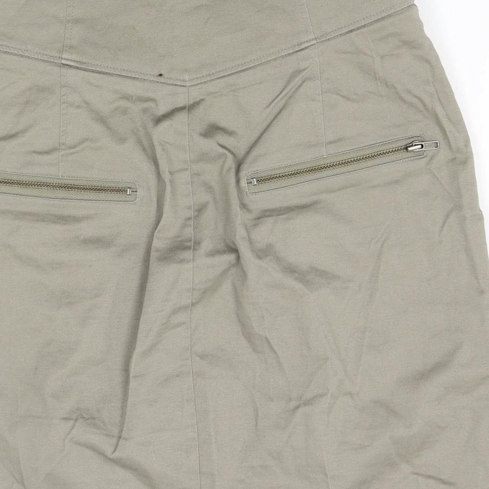 H&M Womens Beige   Straight & Pencil Skirt Size 10