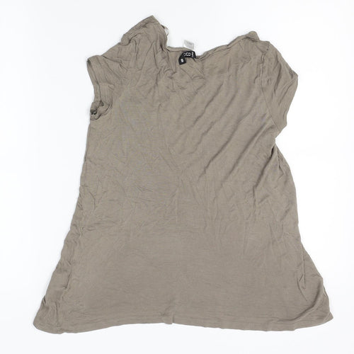 H&M Womens Grey   Basic T-Shirt Size S