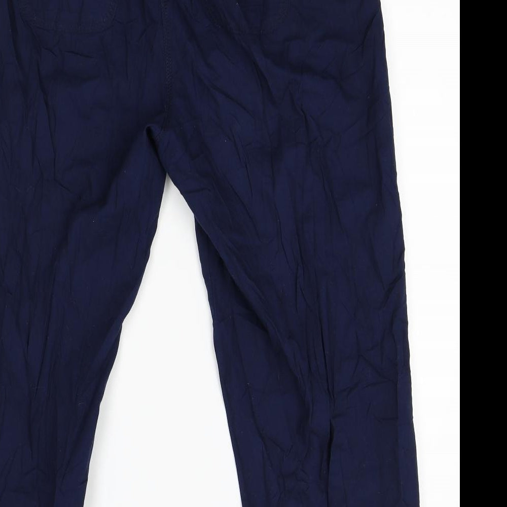 Preworn Womens Blue   Trousers  Size 14 L25 in