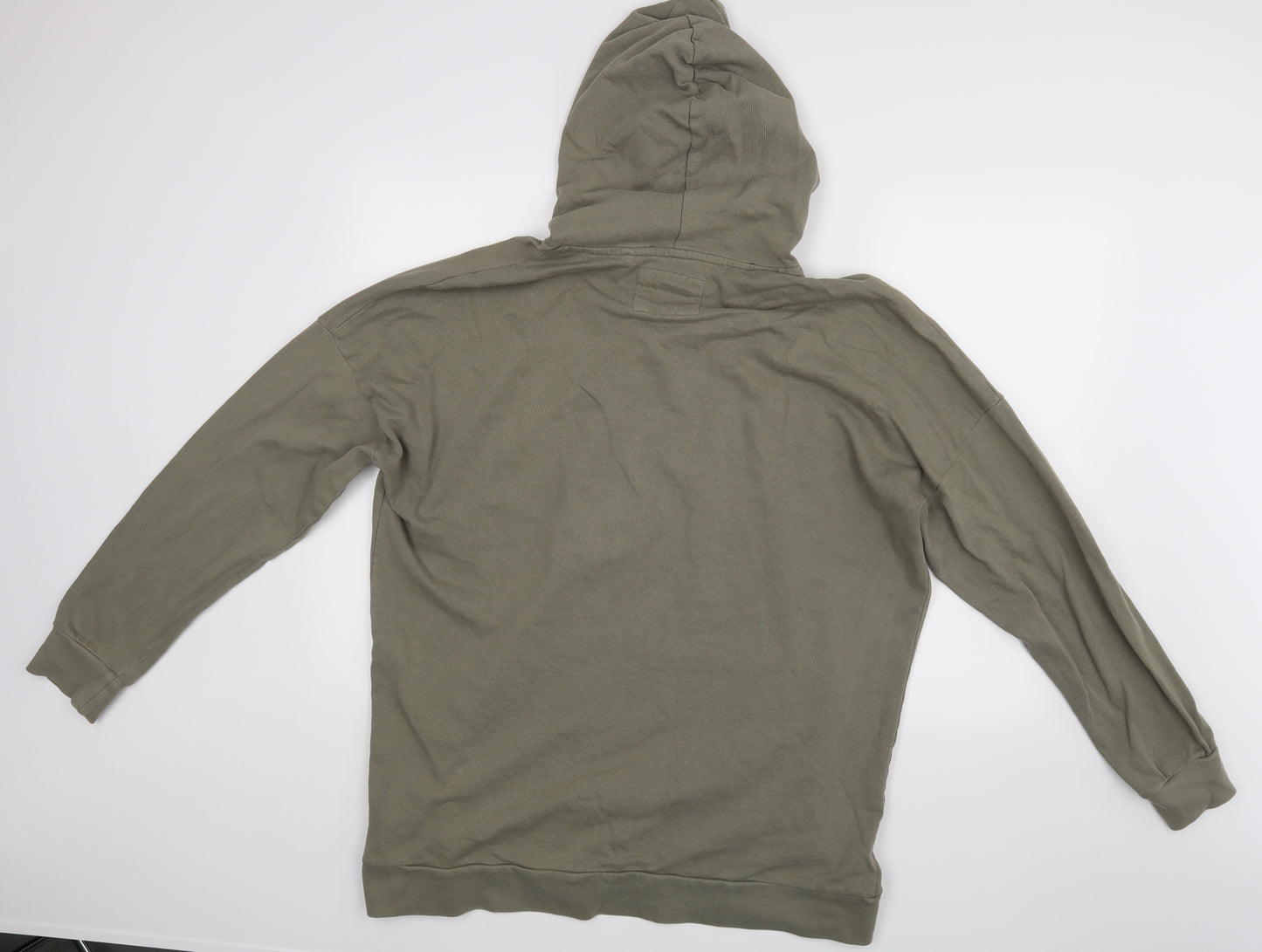Bershka Mens Green   Pullover Hoodie Size XL