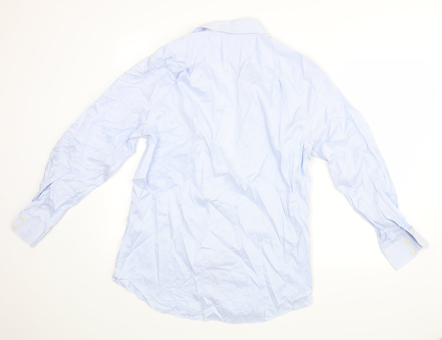 Charles Tyrwhitt Mens Blue Check   Dress Shirt Size 15