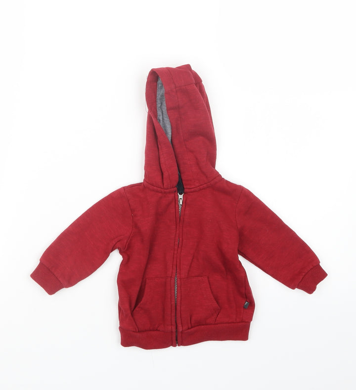 F&F Boys Red Jacket Size 3-6 Months