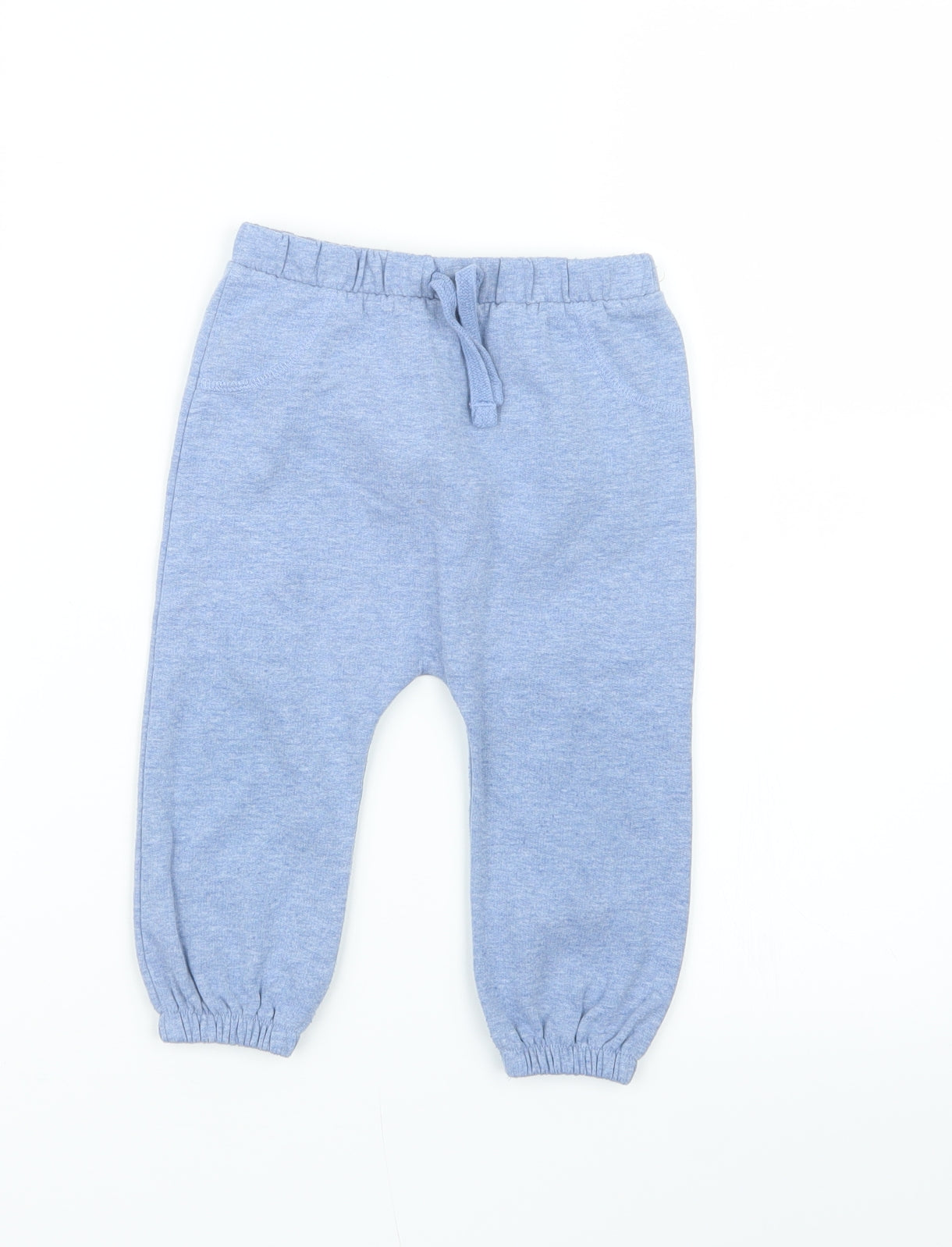 TU Boys Blue   Jogger Trousers Size 12-18 Months