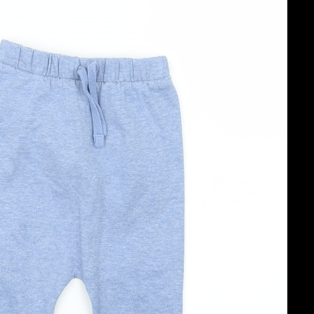 TU Boys Blue   Jogger Trousers Size 12-18 Months