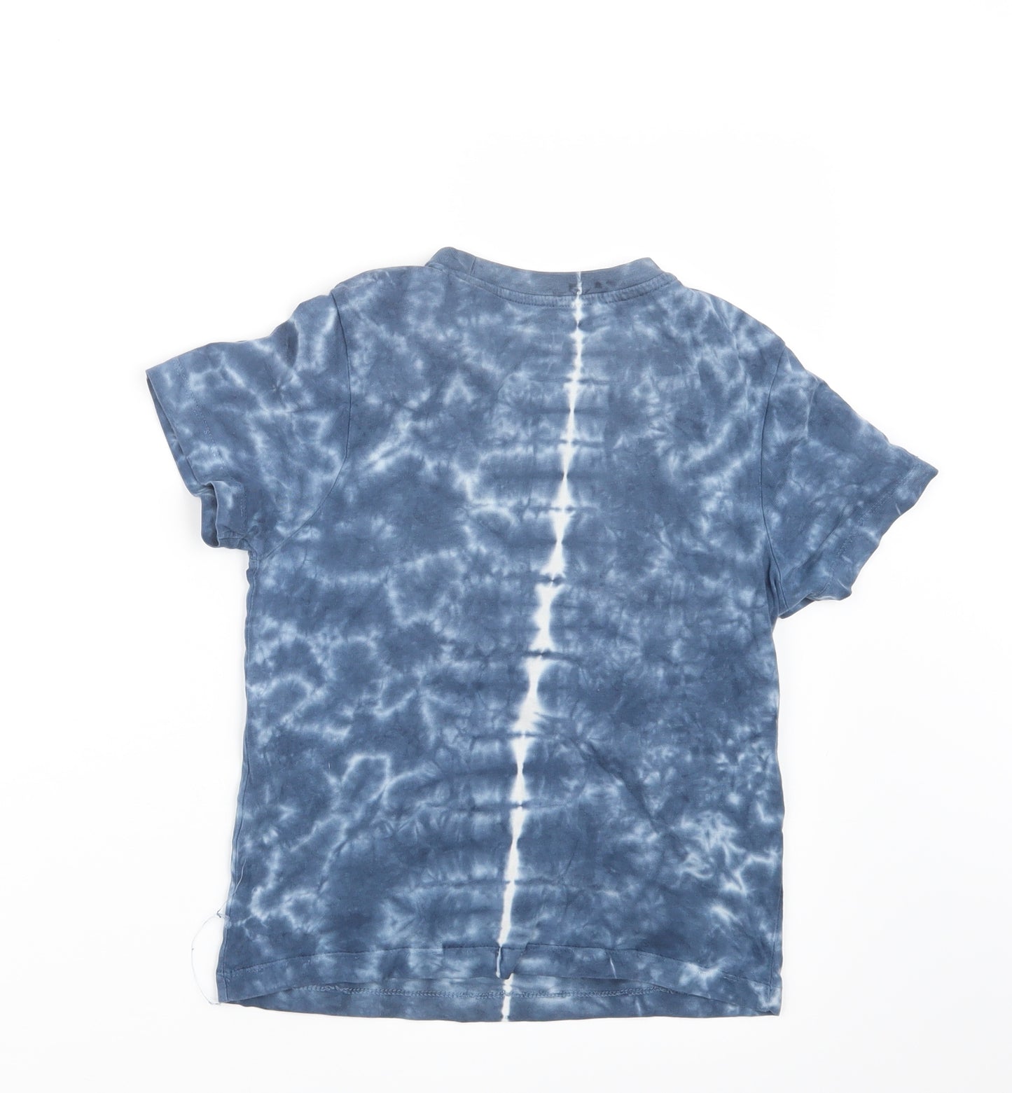 Orchestra Boys Blue Geometric  Basic T-Shirt Size 8 Years