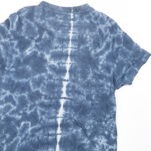 Orchestra Boys Blue Geometric  Basic T-Shirt Size 8 Years