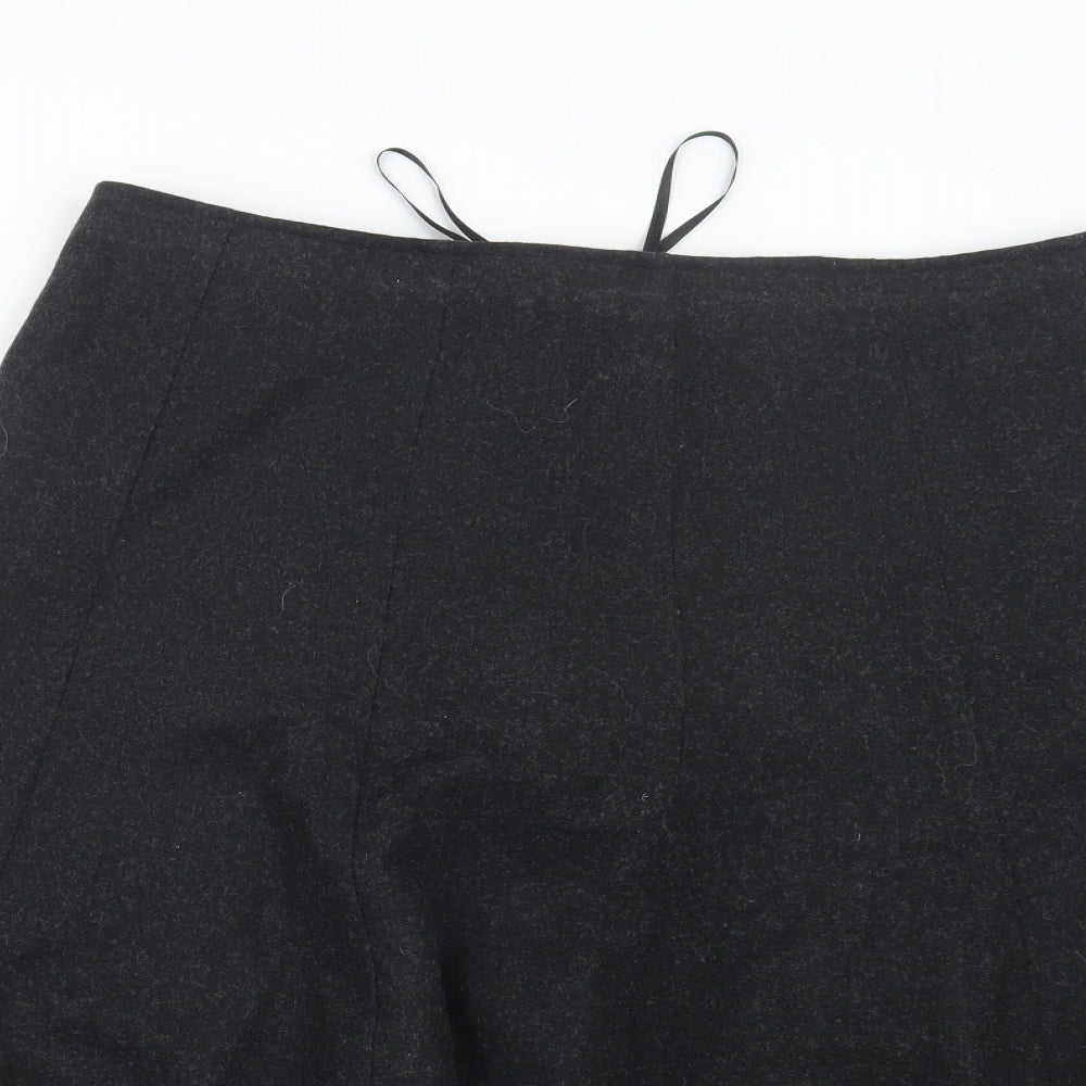 Per Una Womens Black   A-Line Skirt Size 16