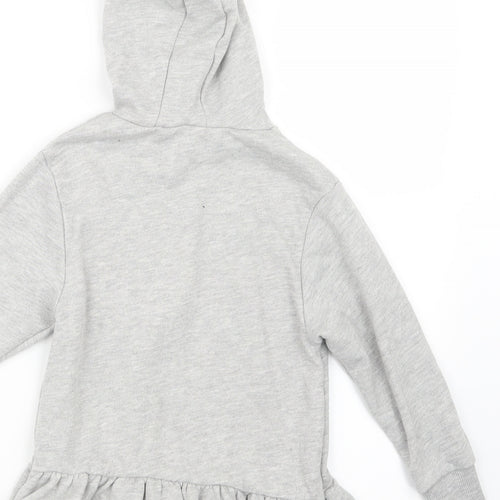 Very Girls Grey   Pullover Hoodie Size 6 Years