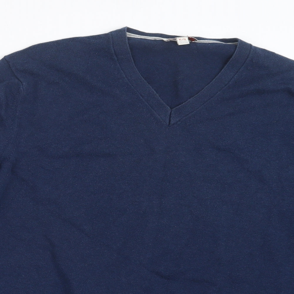 Gap Mens Blue  Knit Pullover Jumper Size XL
