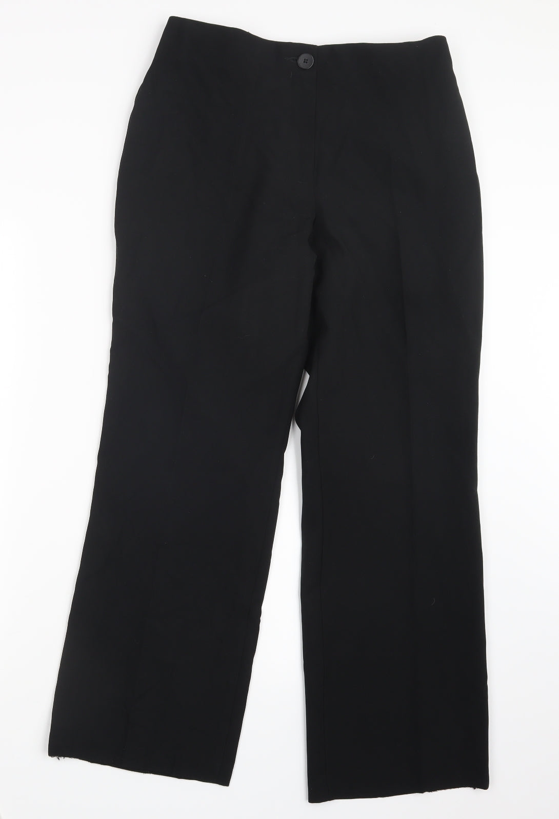 Marks and Spencer Womens Black   Trousers  Size 12 L28 in