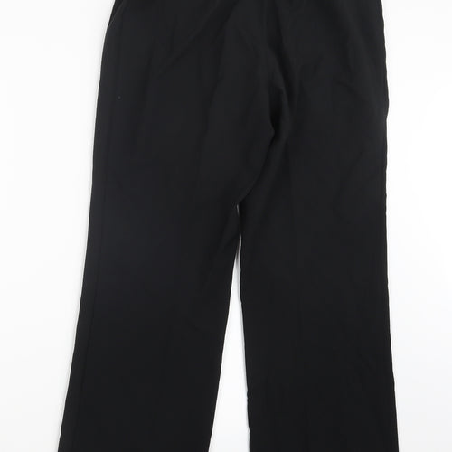 Marks and Spencer Womens Black   Trousers  Size 12 L28 in