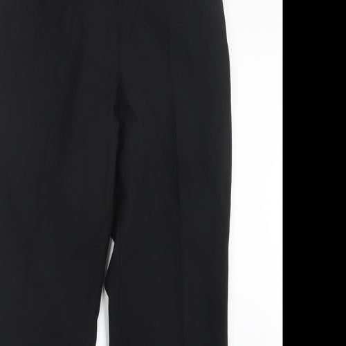 Marks and Spencer Womens Black   Trousers  Size 12 L28 in