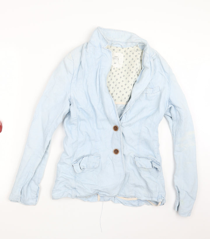 H&M Womens Blue   Jacket  Size 10