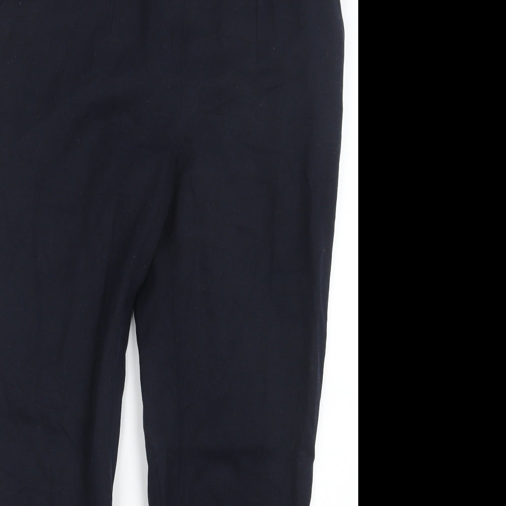 Per Una Womens Blue   Trousers  Size 10 L27 in