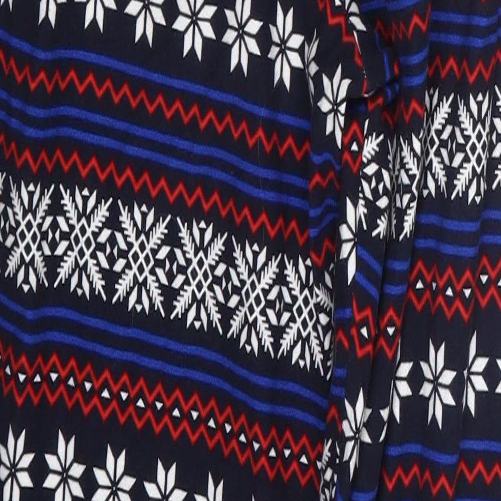 TU Mens Blue Geometric   Pyjama Pants Size XS  - Christmas