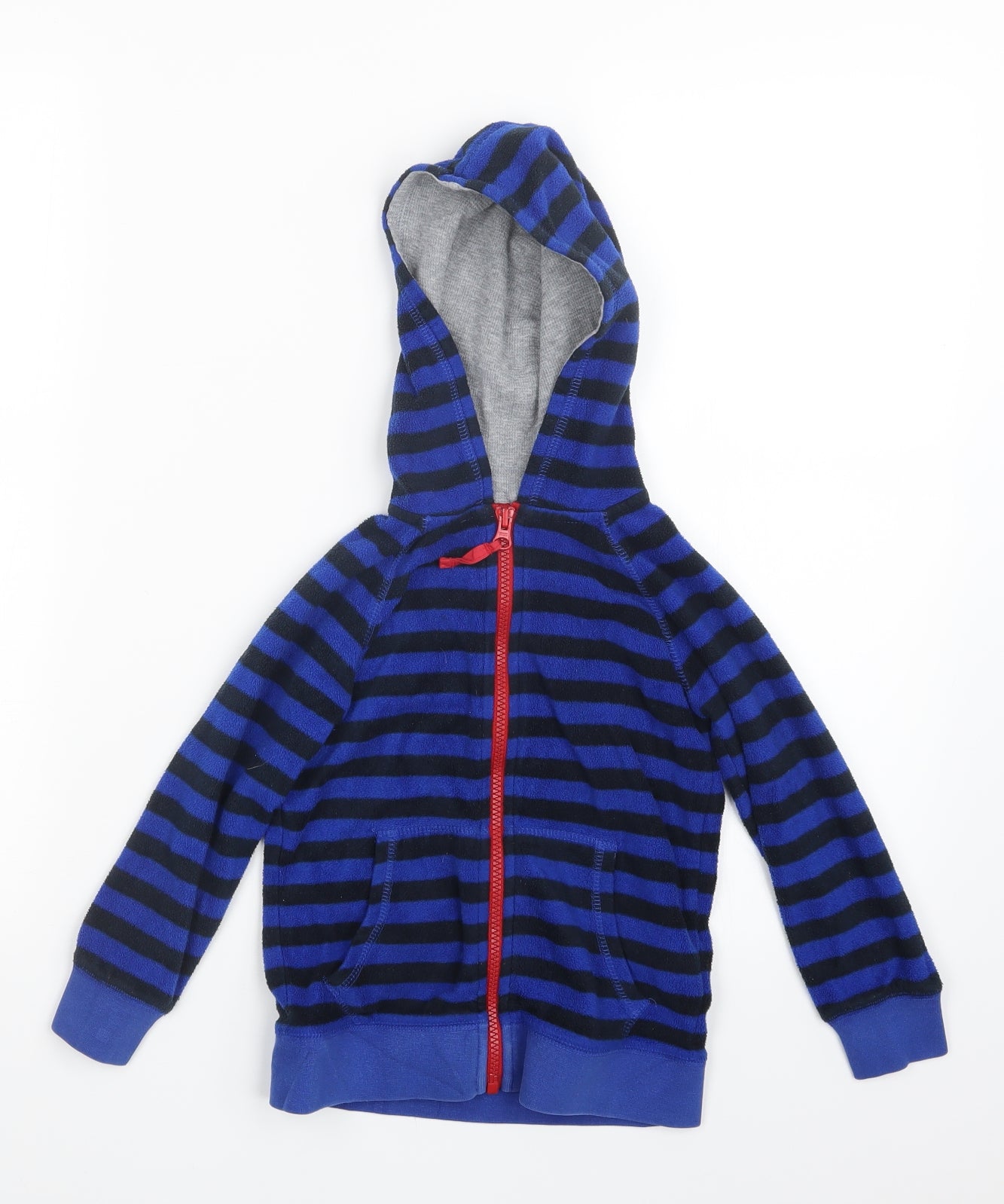 Mini Boden Boys Black Striped  Jacket  Size 3-4 Years