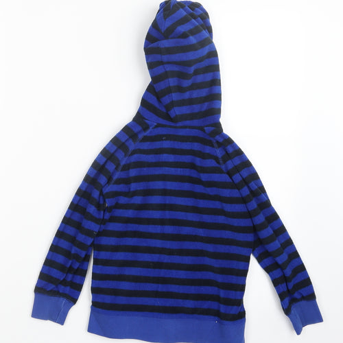 Mini Boden Boys Black Striped  Jacket  Size 3-4 Years