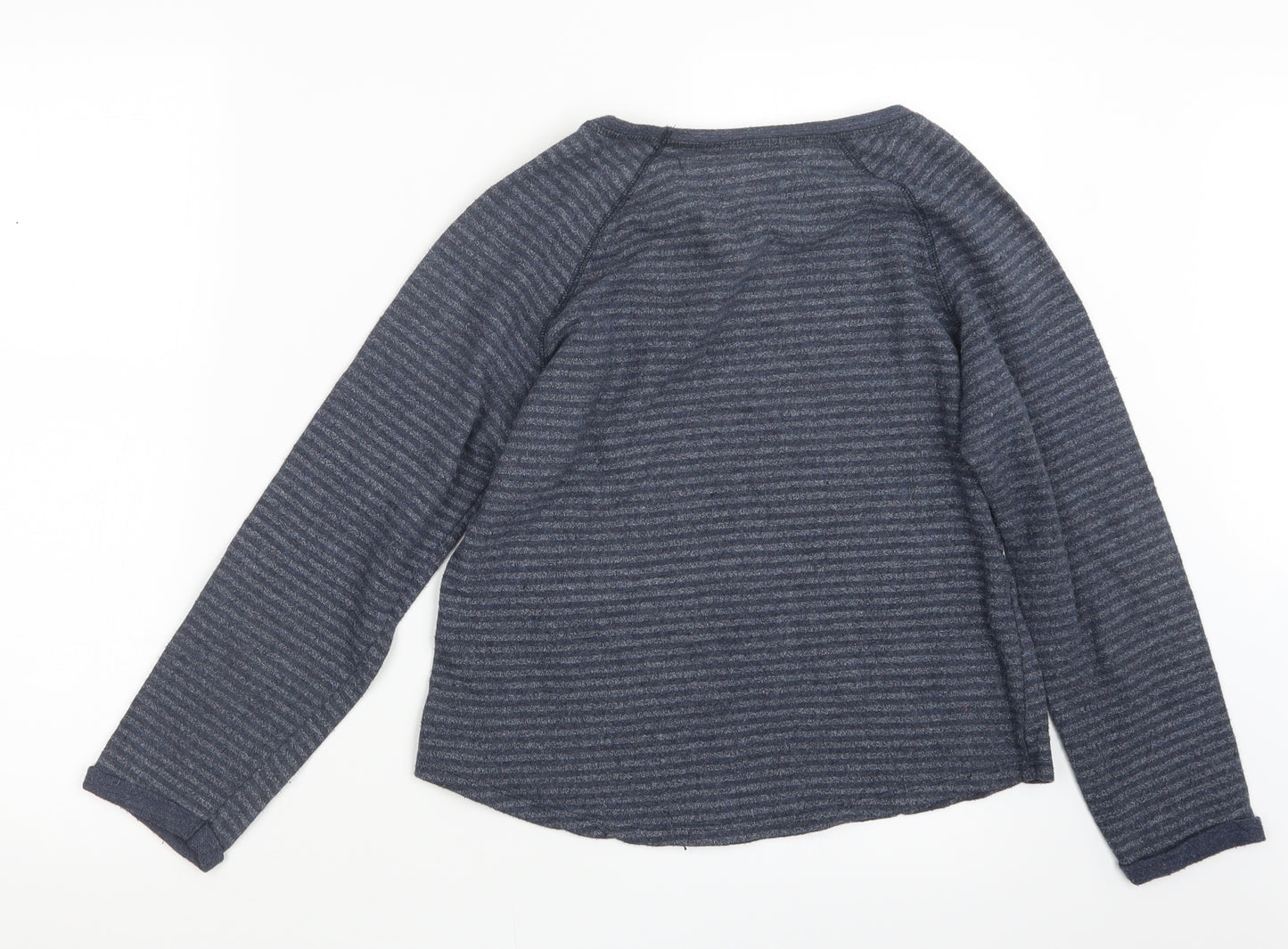 Atmosphere Womens Blue Striped  Pullover Jumper Size 10