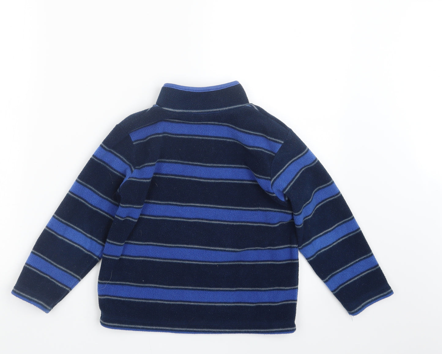 Mothercare Boys Blue Striped  Pullover Sweatshirt Size 4-5 Years