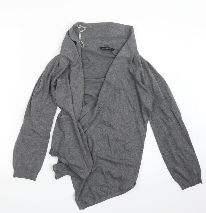 Dorothy Perkins Womens Grey   Cape Jumper Size 10