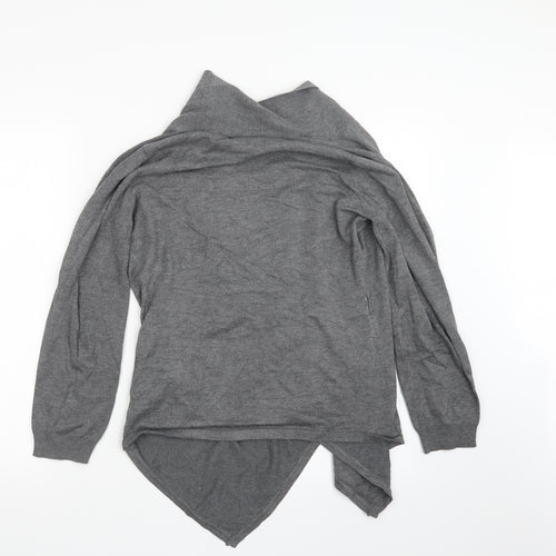 Dorothy Perkins Womens Grey   Cape Jumper Size 10