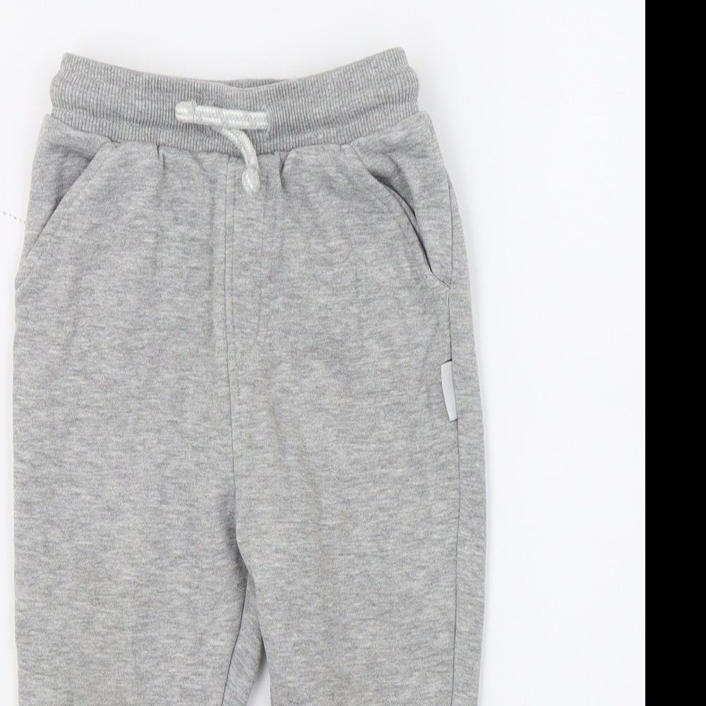 George Boys Grey   Jogger Trousers Size 2-3 Years