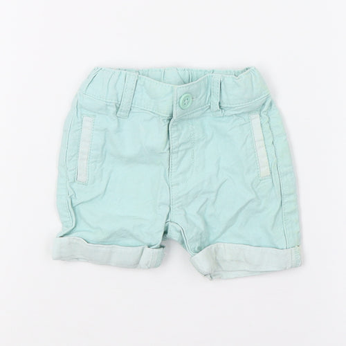 Matalan Girls Blue    Trousers Size 0-3 Months  - shorts