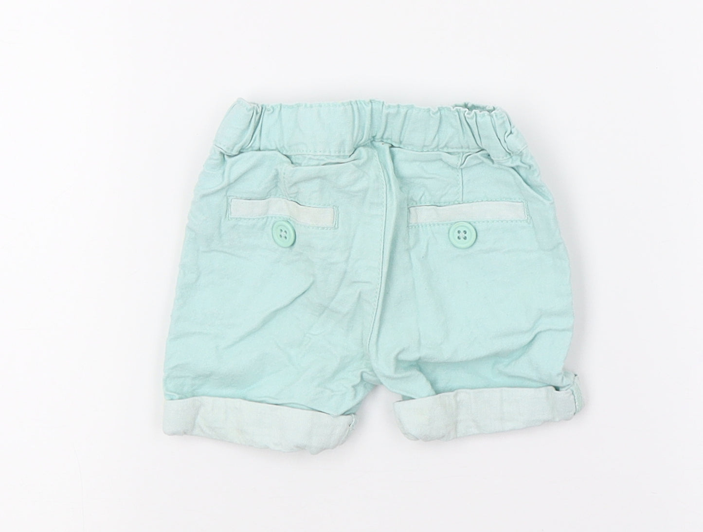 Matalan Girls Blue    Trousers Size 0-3 Months  - shorts