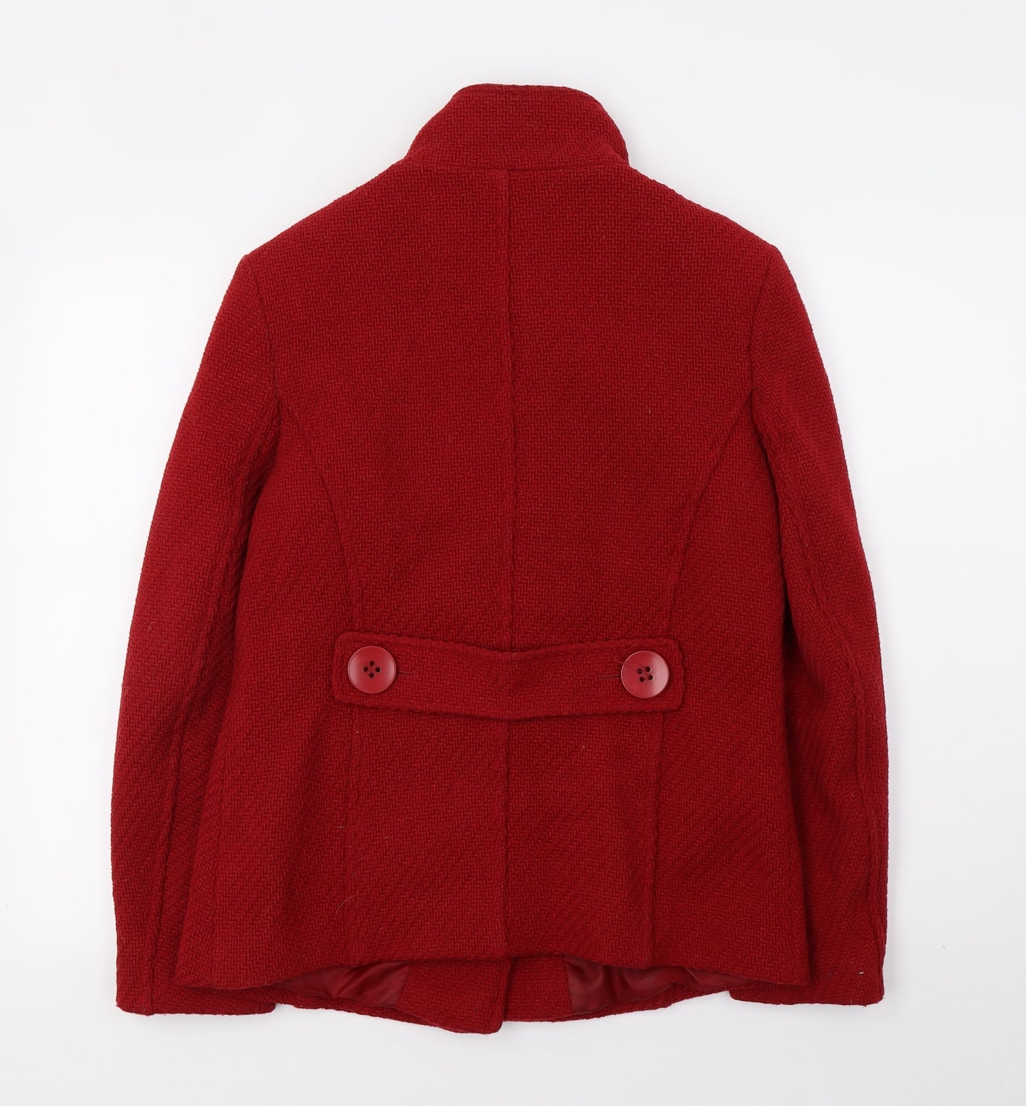 Autonomy Womens Red   Overcoat Coat Size 12