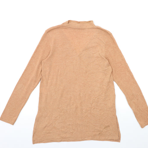 River Island Womens Orange  Knit Pullover Jumper Size 10