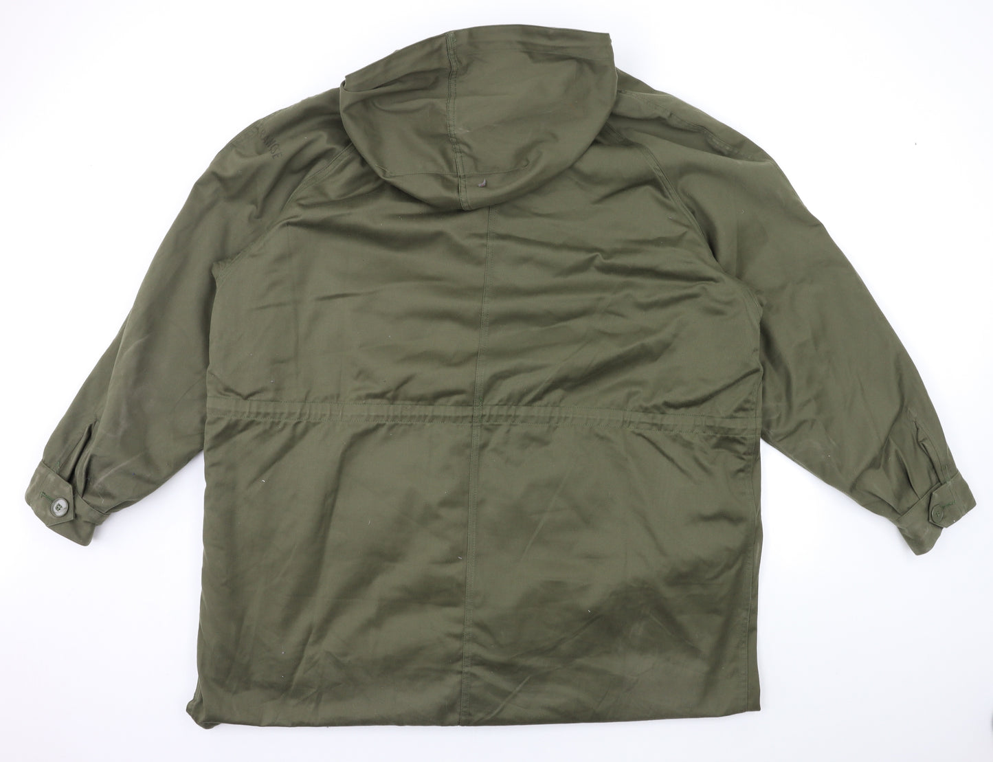 Preworn Mens Green   Overcoat Coat Size XL