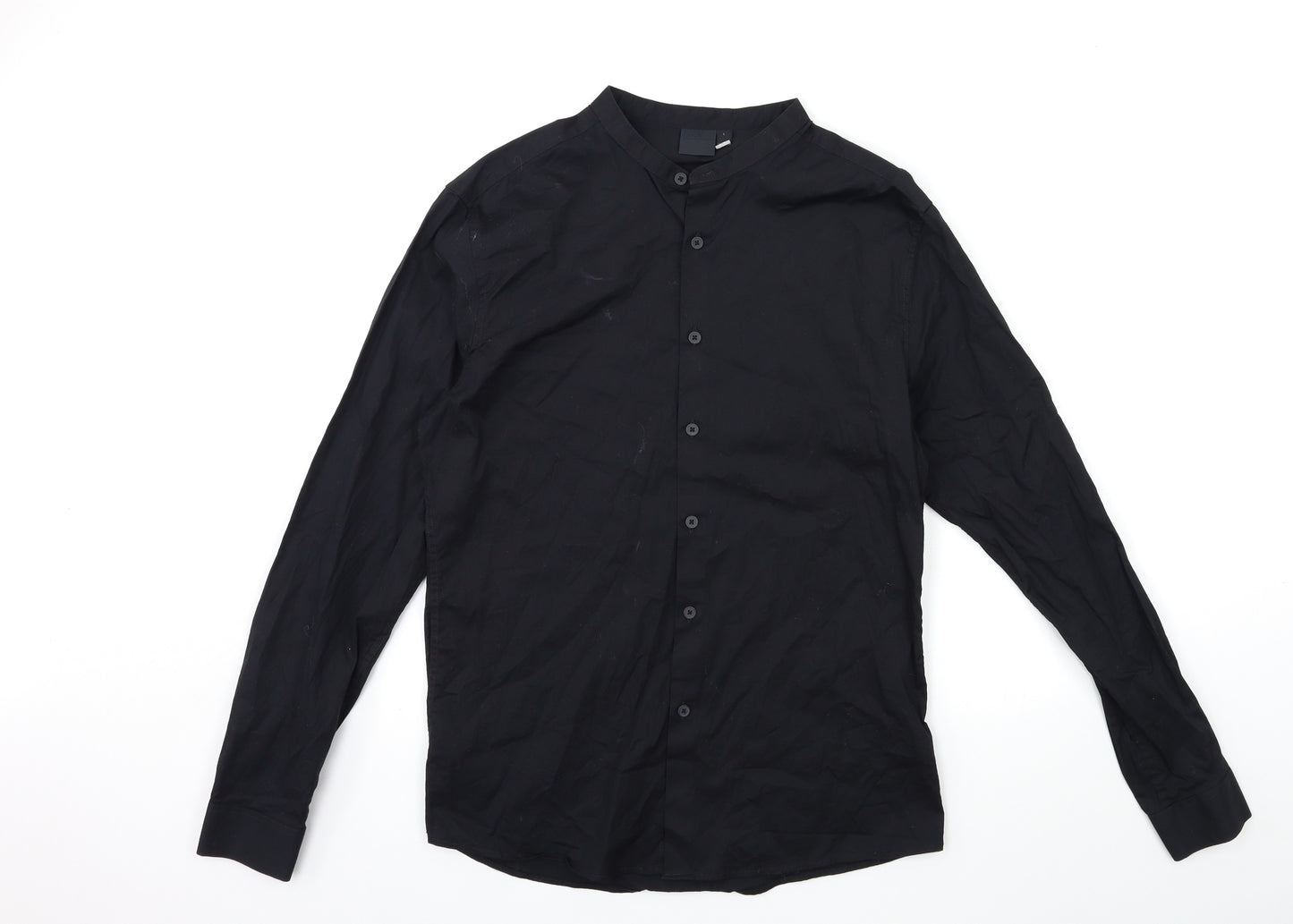 ASOS Mens Black    Dress Shirt Size L