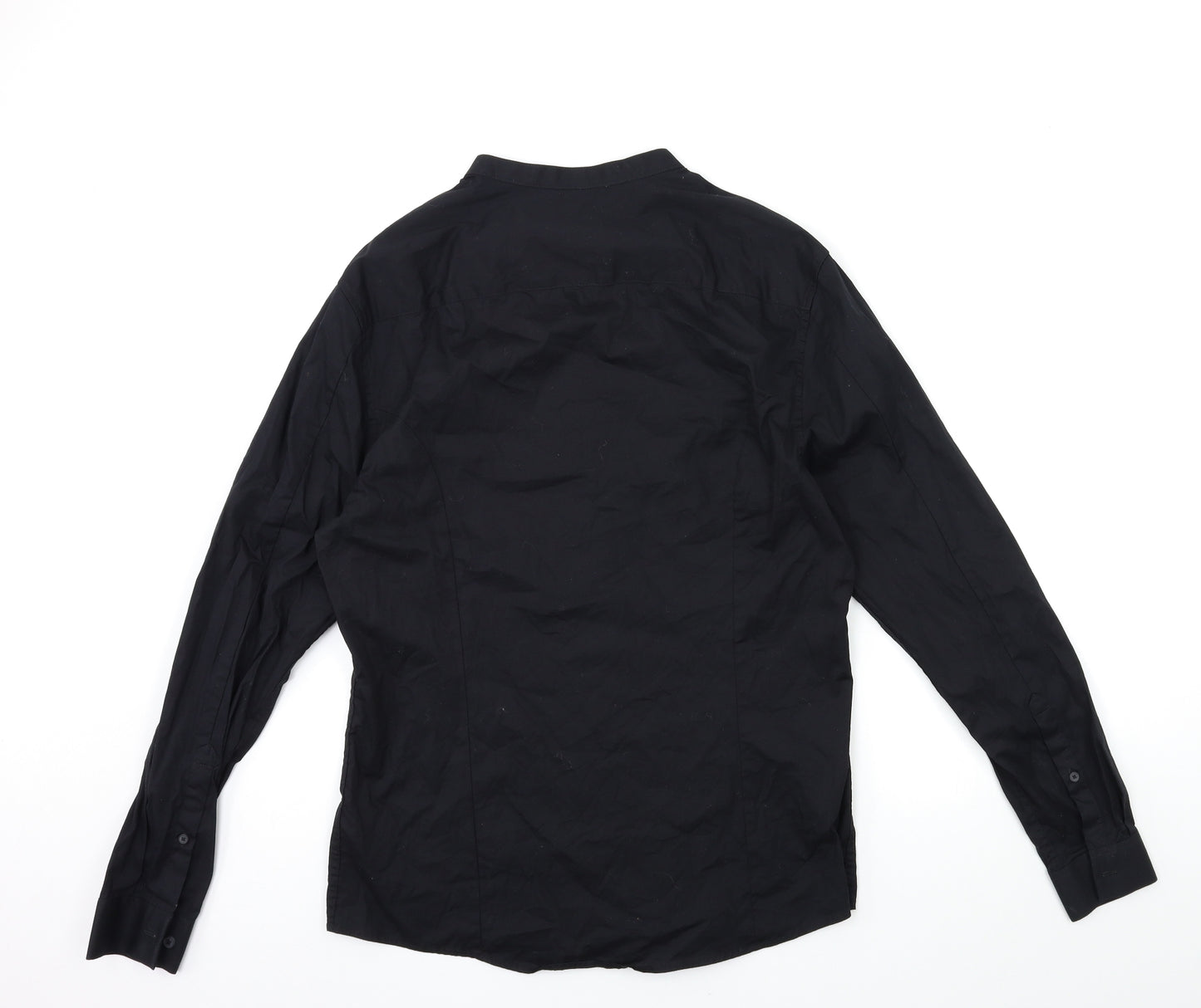 ASOS Mens Black    Dress Shirt Size L