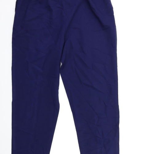 Preworn Womens Blue  Rayon Trousers  Size 36 in L30 in
