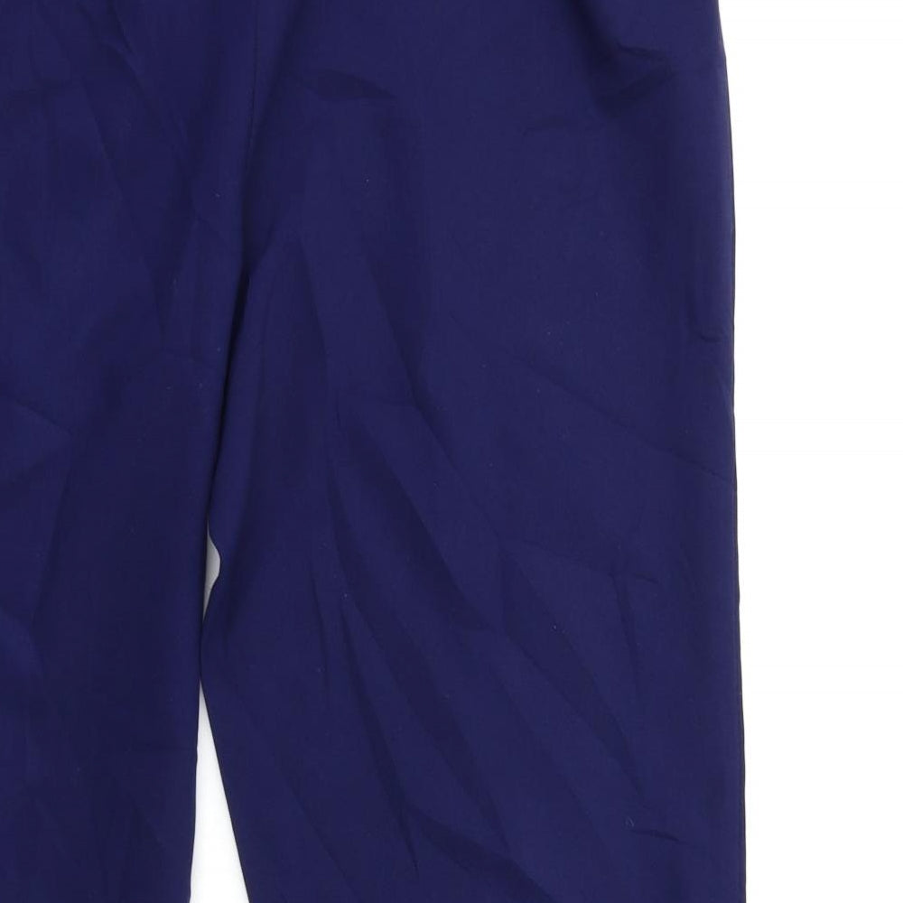 Preworn Womens Blue  Rayon Trousers  Size 36 in L30 in