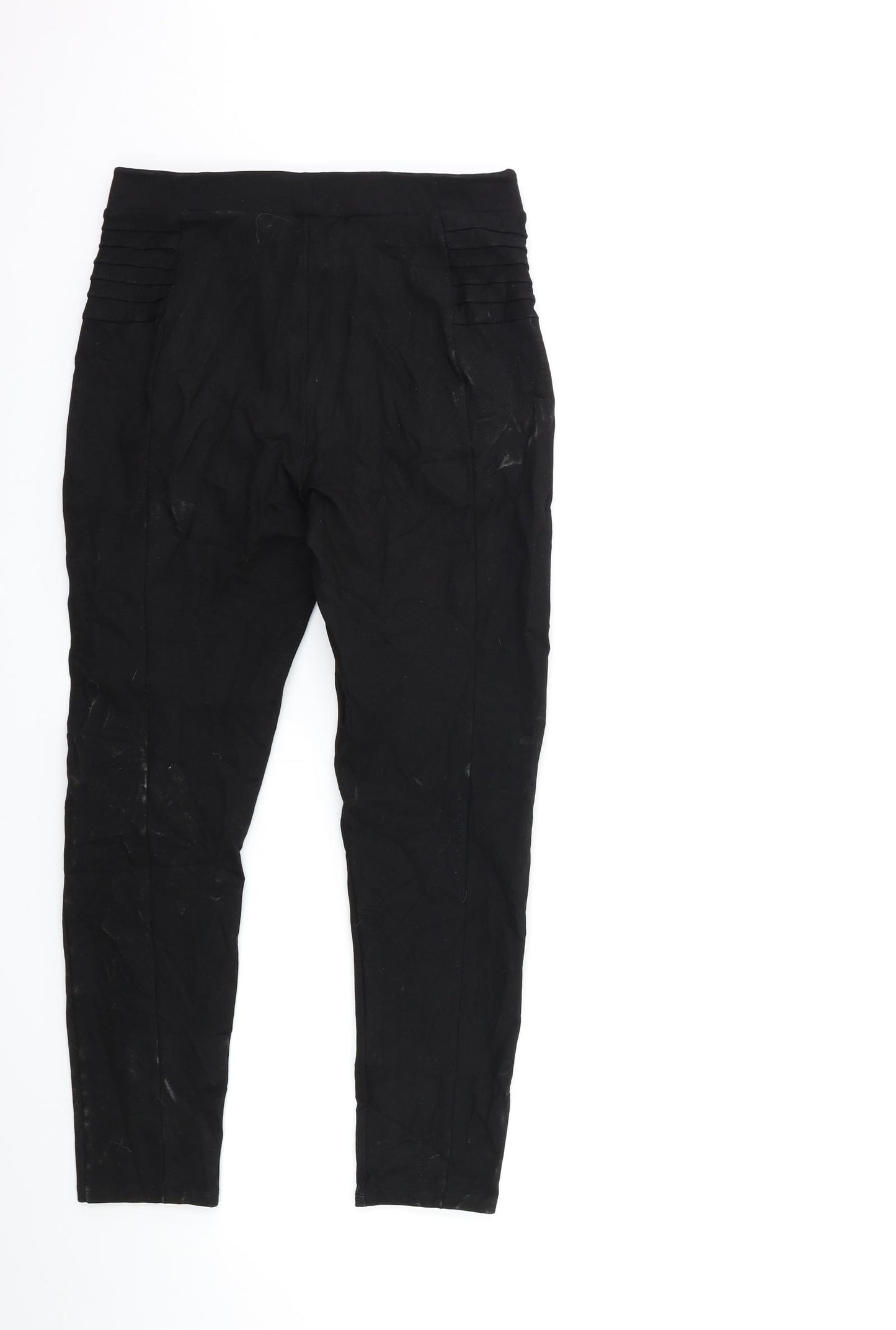 Zara Womens Black   Trousers  Size M L25 in