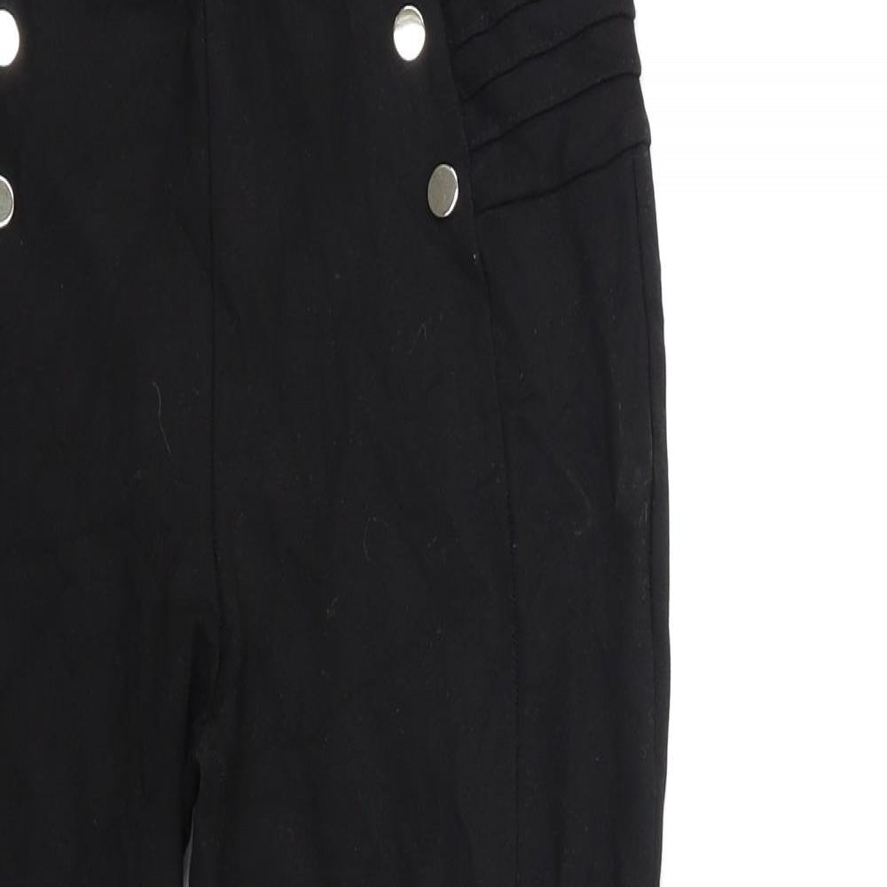 Zara Womens Black   Trousers  Size M L25 in