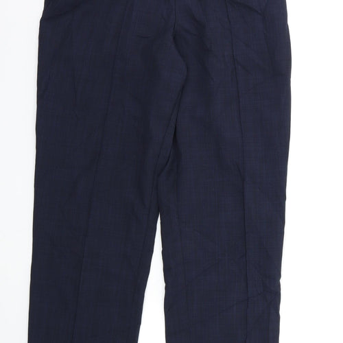 Marks and Spencer Womens Blue   Trousers  Size 8 L29 in