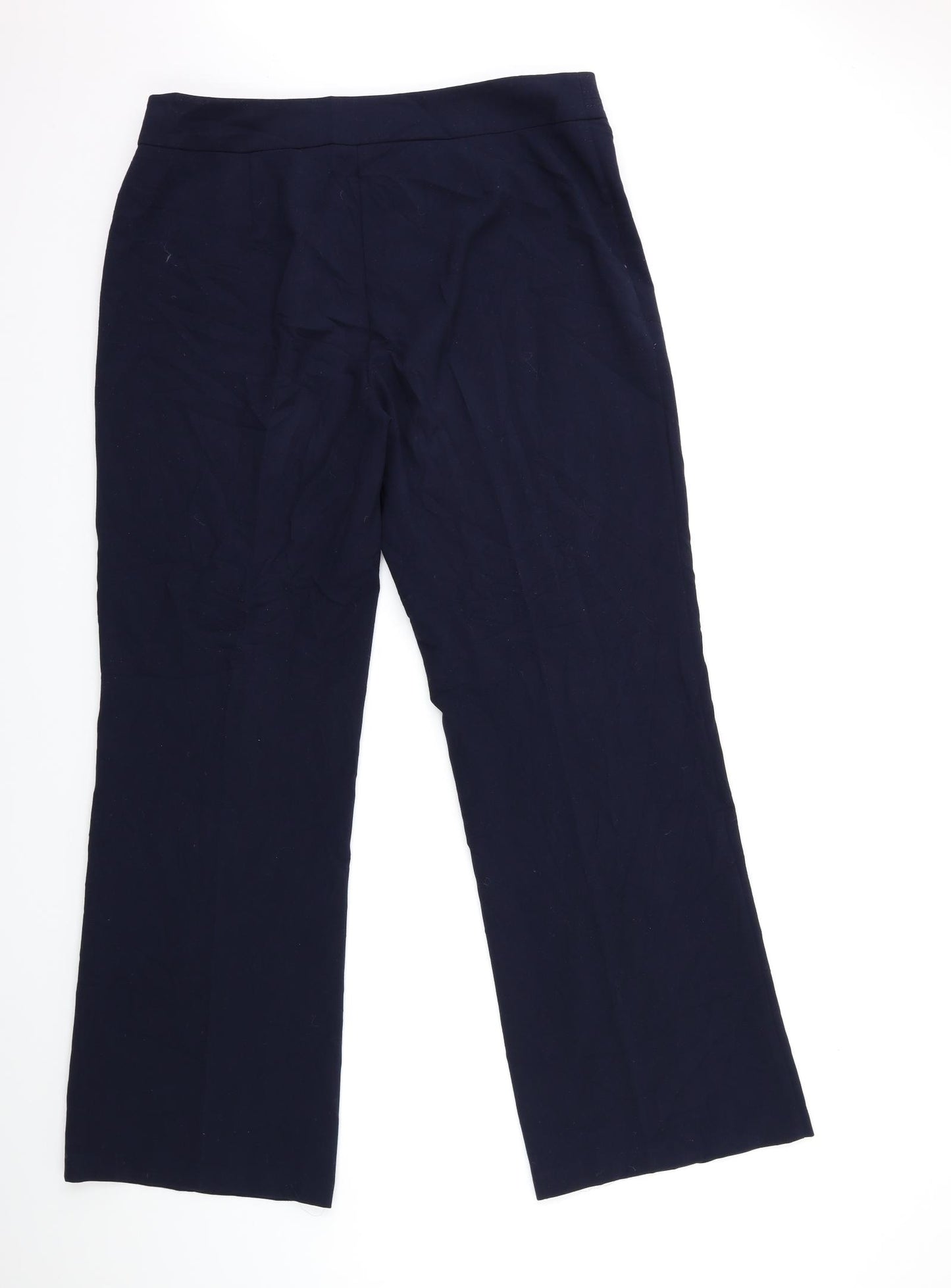 Marks and Spencer Womens Blue   Trousers  Size 16 L31 in