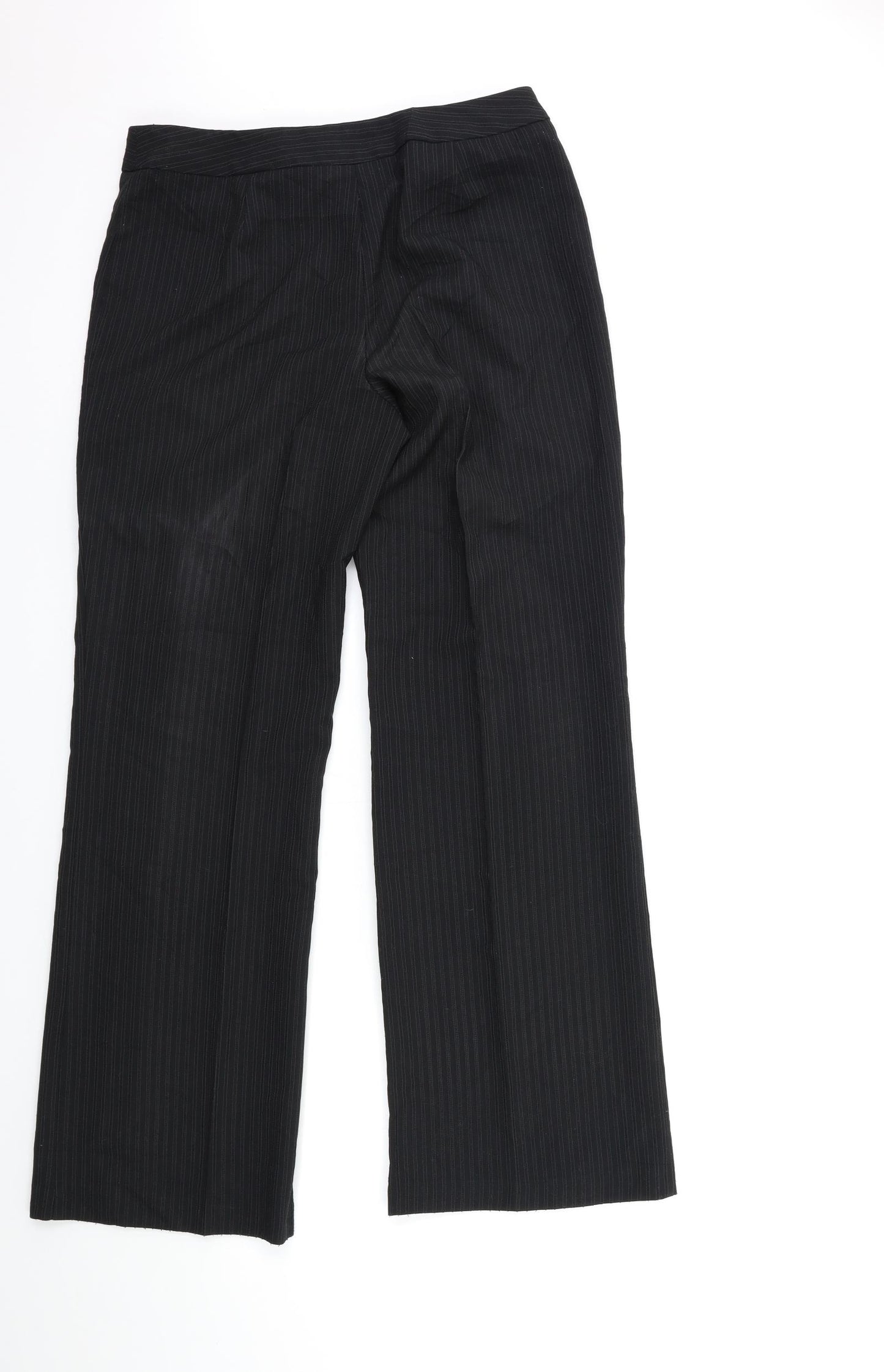 Marks and Spencer Womens Black   Trousers  Size 10 L30 in