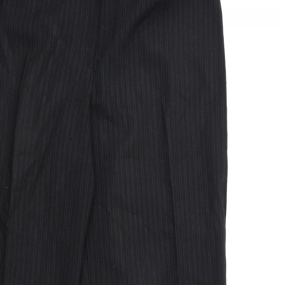 Marks and Spencer Womens Black   Trousers  Size 10 L30 in