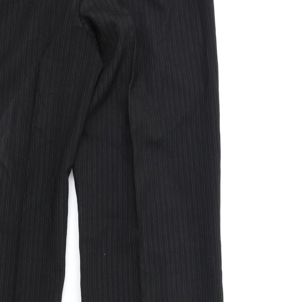 Marks and Spencer Womens Black   Trousers  Size 10 L30 in